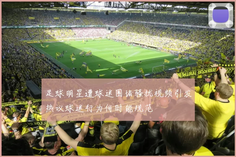 足球明星遭球迷围堵骚扰视频引发热议球迷行为何时能规范