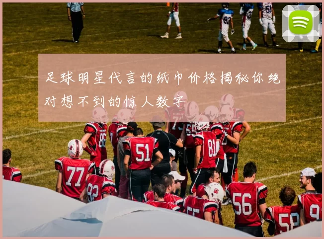 足球明星代言的纸巾价格揭秘你绝对想不到的惊人数字