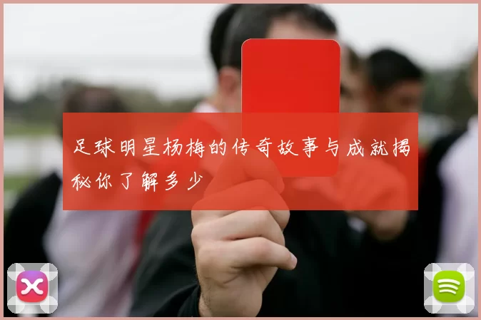 足球明星杨梅的传奇故事与成就揭秘你了解多少