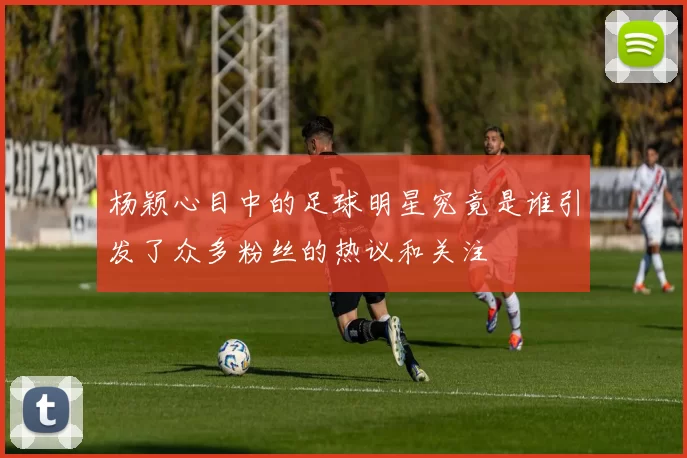 杨颖心目中的足球明星究竟是谁引发了众多粉丝的热议和关注